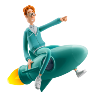 flying man